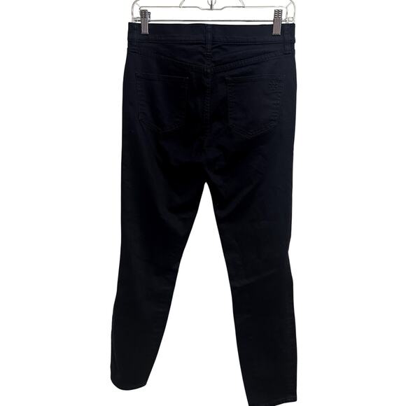 Tory Burch Navy Skinny Jeans Size 26 Stretch Denim - Picture 2 of 7